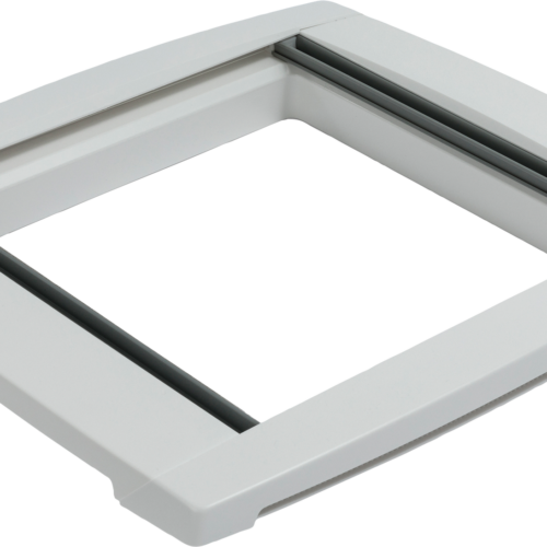 MPK VisionStar Innenrahmen Doppelplissee für Dachhauben 40 x 40 cm ohne LED signalweiß - Rollos & Verdunkelung