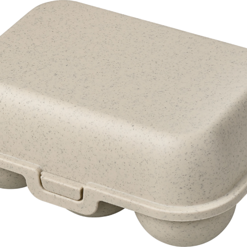 Koziol Eggs to go mini Eierbox für 6 Eier desert sand - Lebensmittelbehälter / Vorratsdosen