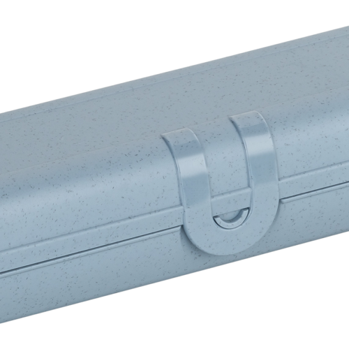 Koziol Klikk Besteck Etui nature flower blue - Aufbewahrungs- & Transportbehälter