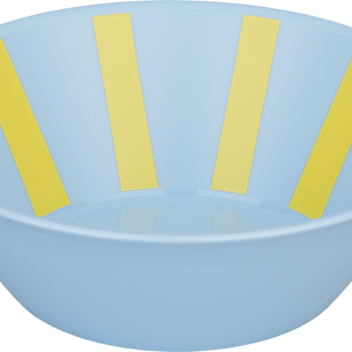 Koziol Schale Nora Bowl S 250 ml Stripes sweet blue - Schüsseln & Schalen