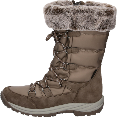 LICO Julia Damen Winterstiefel hellbraun 38 - Damenschuhe