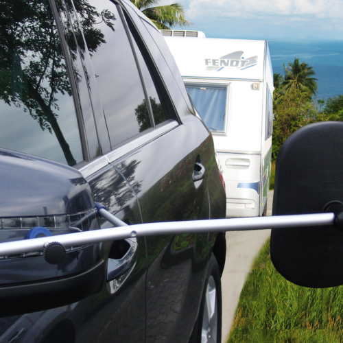Oppi Caravanspiegel Spiegelhalter für Volvo S60 (2010-2013), V40 (2012-2016), V60 (2010-2013), Seat Alhambra (2010-2015), Volkswagen Sharan (2010-2015) - Fahrzeugspezifische Caravanspiegel