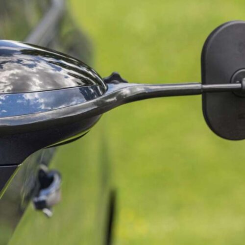 Emuk Wohnwagenspiegel für Audi A4 B9 ab 08/15, Allroad Quattro ab 03/16, Avant ab 11/15, Limousine ab 11/16, S4 B9 ab 2016, Audi A5 Cabrio ab 06/16, Audi A5 Cabrio ab 11/16 - Fahrzeugspezifische Caravanspiegel