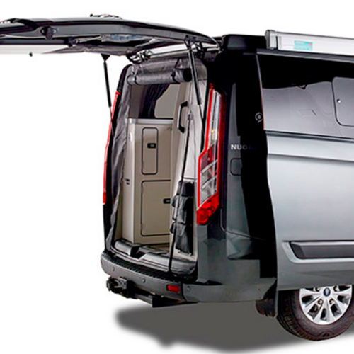 Mayr Planen VanQuito Moskitonetz Ford Transit / Nugget / Custom ab 2014 Heck standard - Türvorhänge & Fliegengitter