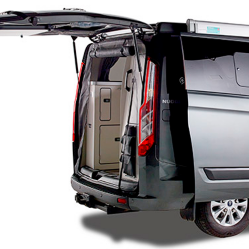 Mayr Planen VanQuito Moskitonetz Ford Transit / Nugget / Custom ab 2014 Heck feinmaschig - Türvorhänge & Fliegengitter