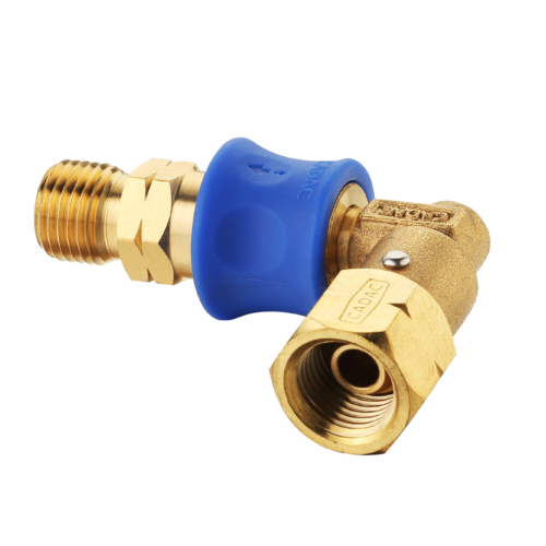 Cadac Quick Release Schnellkupplung für Gasgrill Schlauch 90-Grad Winkel - Gasadapter und -kupplung von Cadac Dometic
