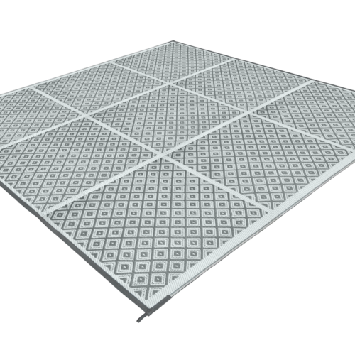 Berger Square Outdoormatte / Vorzeltteppich 250 x 250 cm - Vorzeltteppich & Zeltboden