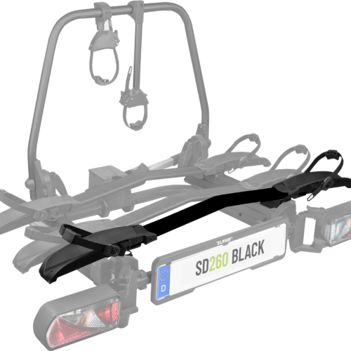 Eufab Erweiterungsschiene 3. Fahrrad für SD260 Fahrradträger Schwarz - Fahrradschienen