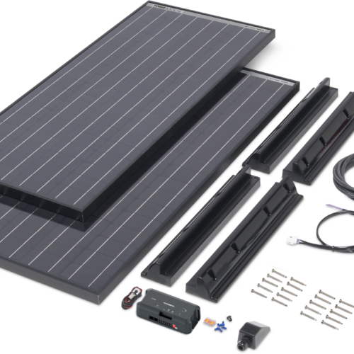 Büttner Elektronik Solar-Komplettanlage Power Blackline Solar Kit MT 260 / 2 x 130 W - Solar-Komplettsets von Büttner Dometic