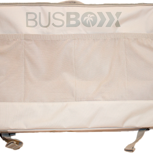 BusBoxx Fenstertasche windowBOXX 50 Liter Desert passend für California Beach / Multivan mit Sonnenrollo  - Organizer und Taschen
