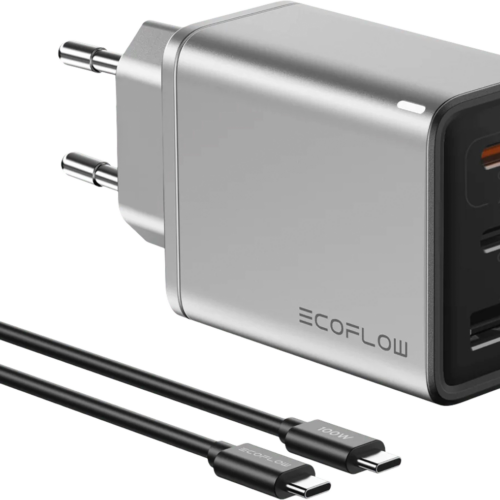 EcoFlow Ladegerät Rapid 65 W GaN mit 100 W Kabel - Batterie-Ladegeräte
