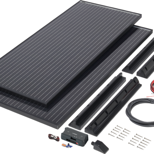 Büttner Elektronik Solar-Komplettanlage Power Blackline Solar Kit MT 400 / 2 x 200 W - Solar-Komplettsets von Büttner Dometic