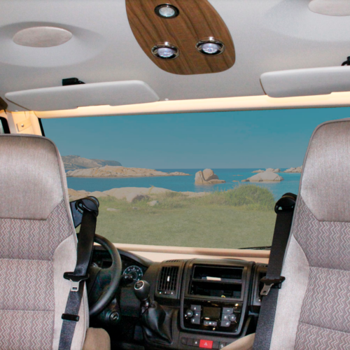 Hindermann Sonnenschutzmatte Screen für VW T5 / T6 - sonstige Schutzhüllen & Zubehör