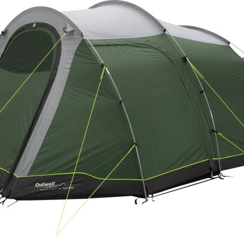 Outwell Earth 5 Plus Tunnelzelt für 5 Personen dunkelgrün - Tunnelzelte
