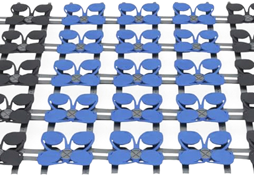 CUBEcamp Schlafsystem Set 60 Elemente 90/100x210cm - Bettsysteme & Lattenrost