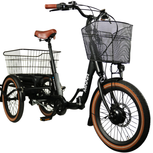 Blaupunkt E-Trike / E-Lastenrad Minna 20 Zoll 250W - Outdoor Mobilität - E-Bikes, Scooter & Zubehör