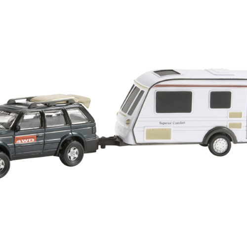 Auto mit Wohnwagen - Spielsachen von Happy People