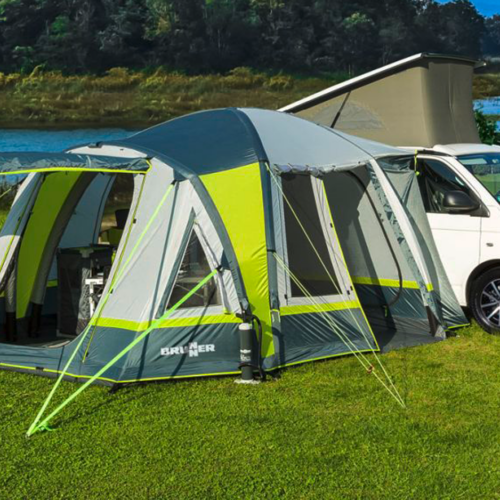 Brunner Trouper XL aufblasbares Busvorzelt 370 x 310 cm - Reisemobil- & Busvorzelte