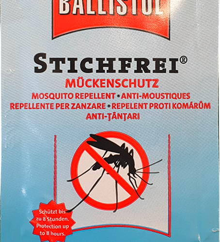 Ballistol Stichfrei Mückenschutz 1 Tuch getränkt - Insektenabwehr & Mückenschutz