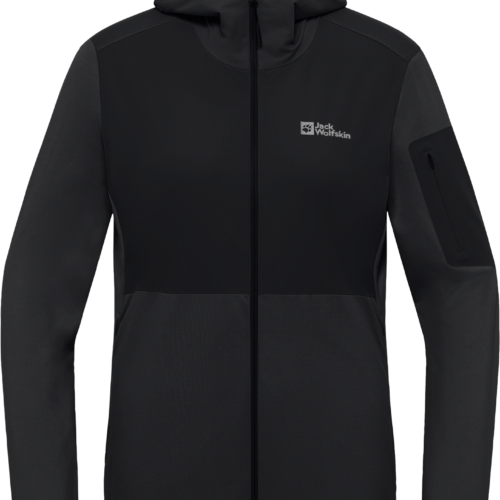 Jack Wolfskin Prelight Trail Hoody Damen Wanderjacke schwarz XL - Damenjacken