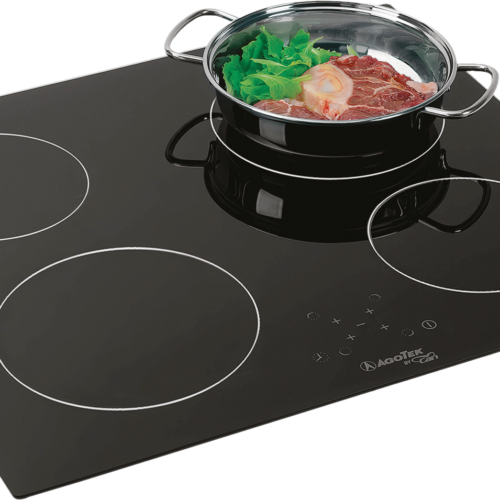 Can Einbau Cerankochfeld C-PT1358 mit vier Kochstellen / Touchscreen / 580 x 505 mm - Kochfelder