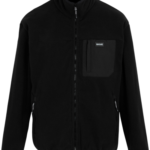Regatta Frankie Herren Fleecejacke schwarz 5XL - Herrenjacken