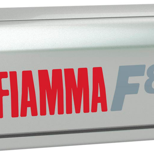 Fiamma F80s Markise 400 Titanium / Royal Blue 400 cm - Kassettenmarkisen