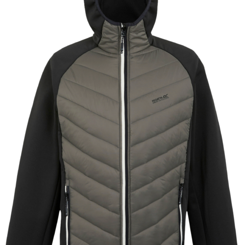 Regatta VIII Herren Hybridjacke schwarz L - Herrenjacken
