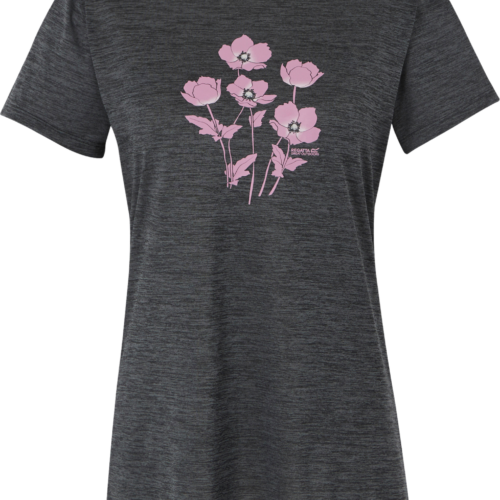 Regatta Fingal IX Damen T-Shirt dunkelgrau 50 - Damenshirts, -blusen & -pullover