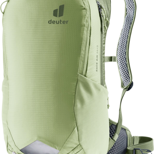 Deuter Fahrradrucksack Race Air 14+3 Liter Mineral Grove - Tagesrucksäcke & Wanderrucksäcke