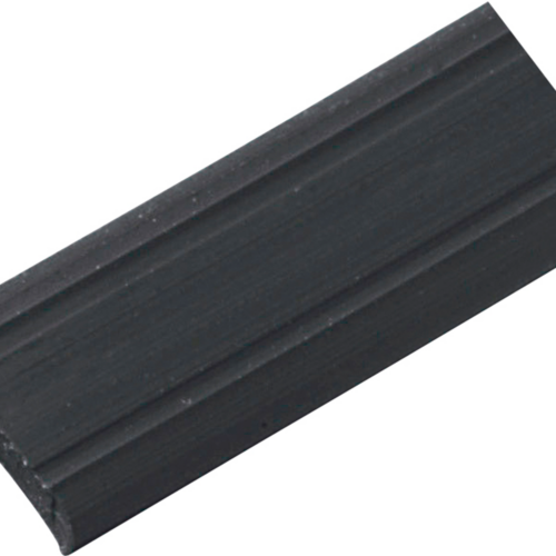 Estorfer Leistenfüller Breite 12 mm Schwarz (Meterware) - Scharniere, Beschläge & Möbelzubehör