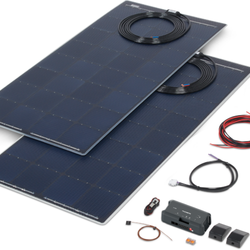 Büttner Elektronik Flat Light MT 240-2 FL Solaranlagen Komplettset ultraflach 2 Module 240 Wp - Solar-Komplettsets von Büttner Dometic