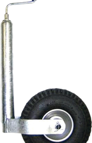 moog Trailerparts Stützrad verzinkt mit Luftrad - Stützräder