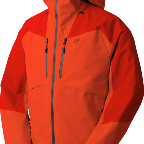 Dare2b Arising III Herren Regenjacke rot XXXL - Herrenjacken von Dare 2b