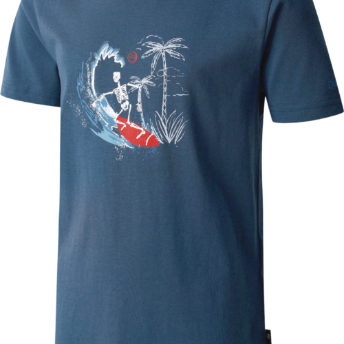 Dare2b Trailblazer II Kinder T-Shirt dunkelblau 116 - Kinder T-Shirts & -hemden von Dare 2b