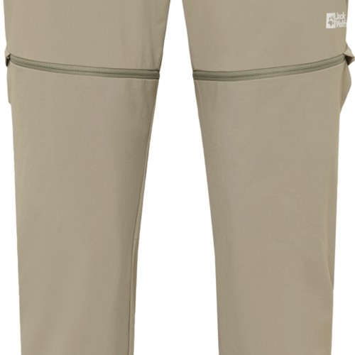 Jack Wolfskin Hikeout Zip Off Damen Hose hellbraun 38 - Damenhosen, -röcke & -kleider