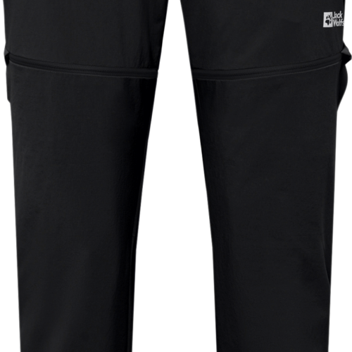 Jack Wolfskin Hikeout Zip Off Damen Hose schwarz 42 - Damenhosen, -röcke & -kleider