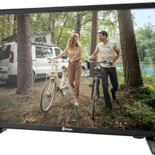 Berger Classiq Smart LED Fernseher 22 Zoll mit Triple-Tuner und 12 / 230 V - Fernseher