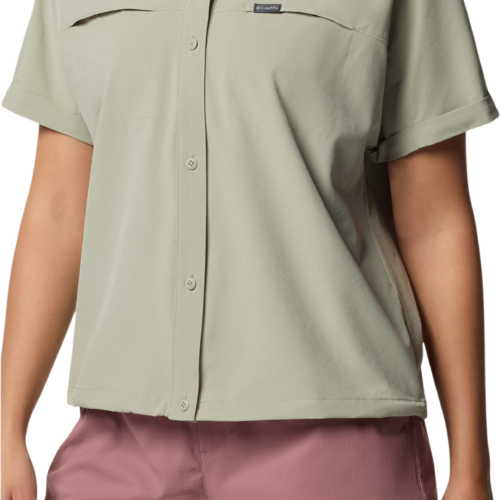 Columbia Boundless Trek II Damenbluse olive L - Damenshirts, -blusen & -pullover