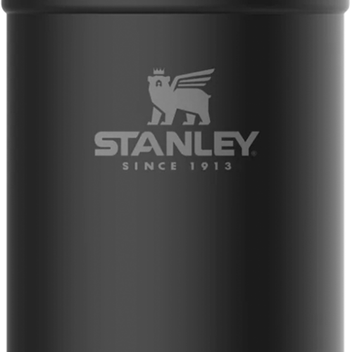 Stanley Isolierflasche The Legendary Classic 0,47 Liter Matte Black Pebble - Isolierflaschen & Isobehälter von Stanley 1913