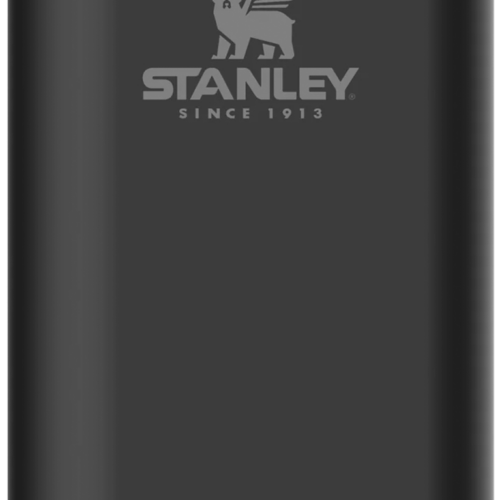 Stanley Flachmann Classic Easy Fill Wide Mouth Flask 230 ml Matte Black Pebble - Trinkflaschen von Stanley 1913