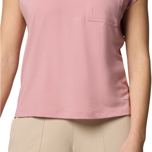 Columbia Boundless Trek Damenshirt rosa L - Damenshirts, -blusen & -pullover