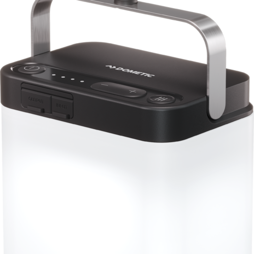 Dometic GO Area Camp Light 400 Multifunktions-Außenbeleuchtung Akkubetrieben mit Powerbankfunktion - Wohnmobil- & Camperbeleuchtung, LED-Schienen