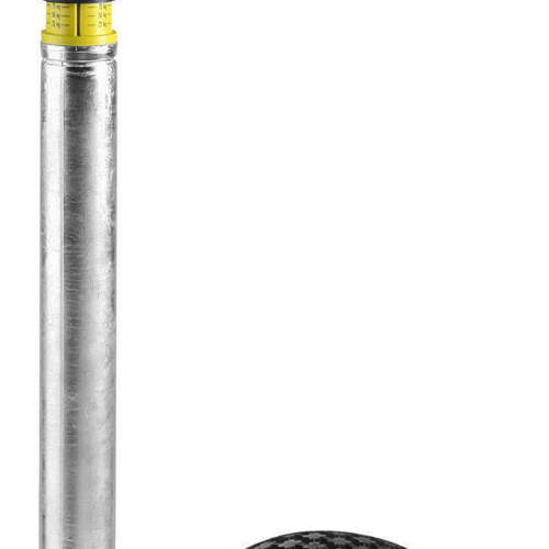 Moog Trailerparts Stützrad verzinkt mit Stützlastanzeige 48 mm - Stützräder