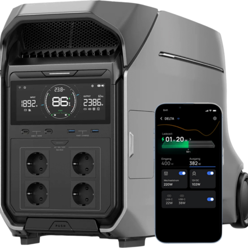 EcoFlow Delta 3 Pro Tragbare Powerstation 4 kWh 4.000 W - Powerstations