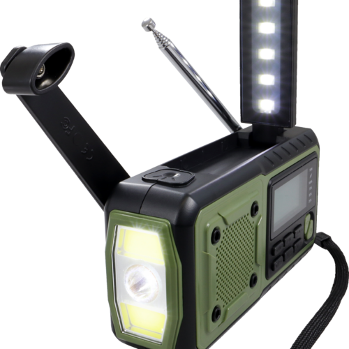 Origin Outdoors Multi Kurbelradio 4000 mAh grün - Camping-Radio