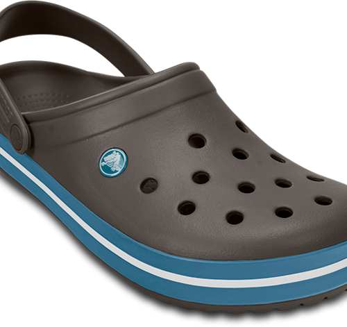 Crocs Crocband Clog Unisex Sandalen dunkelgrau 38-39 - Herrenschuhe