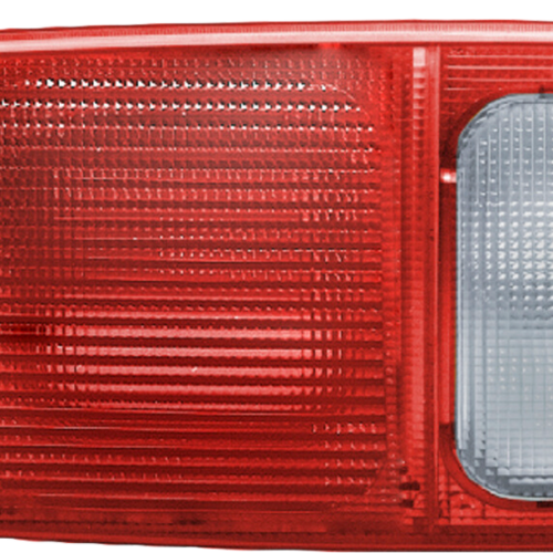 Hella Heckleuchte Caraluna I 12 Stk mit Rückstrahllicht / Seitenmarkierungslicht / Blinklicht / Bremslicht / Schlusslicht / Rückfahrlicht rechts - Fahrzeugbeleuchtung außen