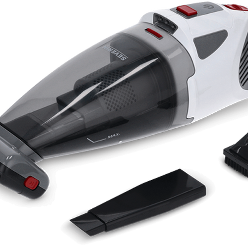 Severin HV 7146 4-in-1 Akku Handstaubsauger 120 W weiß  - Saugen & Reinigen