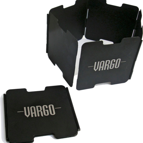 Vargo Aluminium Windschutz Spirituskocher 41,6 x 8,1 cm - Umrüstung und Anbauteile
